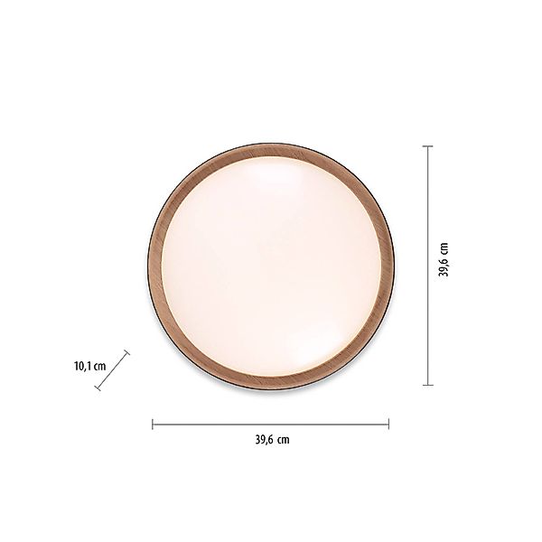 JUST LIGHT Deckenleuchte »EMILIA«, 1 flammig, Leuchtmittel LED-Board   LED günstig online kaufen