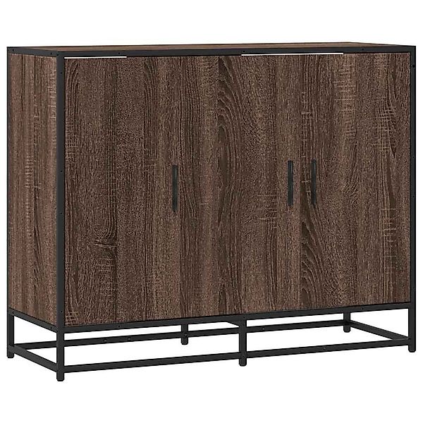 vidaXL Sideboard Sideboard Braun Eichen-Optik 94x35x76 günstig online kaufen