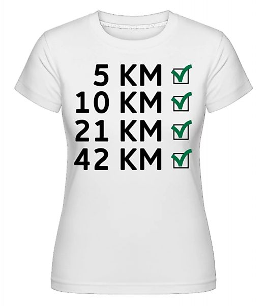 Marathon · Shirtinator Frauen T-Shirt günstig online kaufen