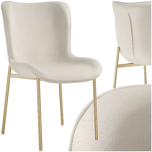 tectake Esszimmerstuhl Polsterstuhl Tessa (Set., 1 günstig online kaufen