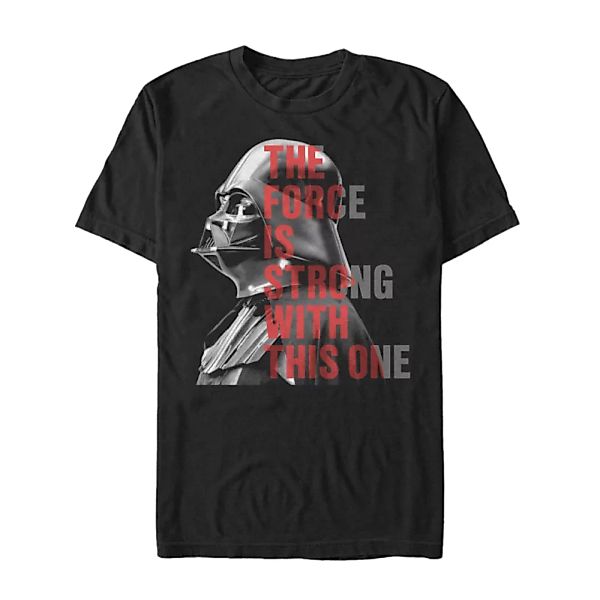 Star Wars - Darth Vader Head Strong - Männer T-Shirt günstig online kaufen