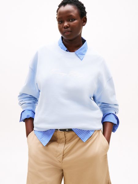 Tommy Hilfiger Curve Sweatshirt CRV SCRIPT günstig online kaufen