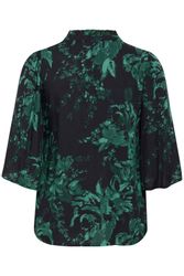 KAFFE Curve Kurzarmbluse Kurzarm-Bluse KCmona Große günstig online kaufen