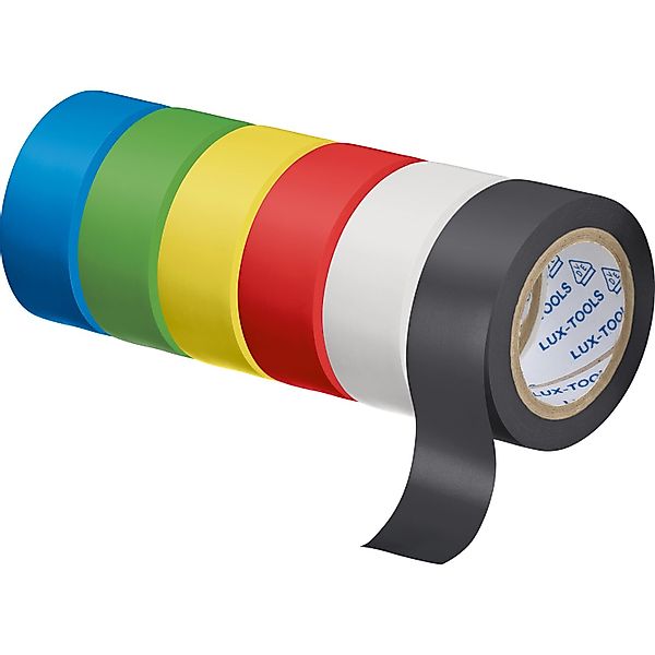 Isolierband-Set 6-teilig 4,5 m x 15 mm günstig online kaufen