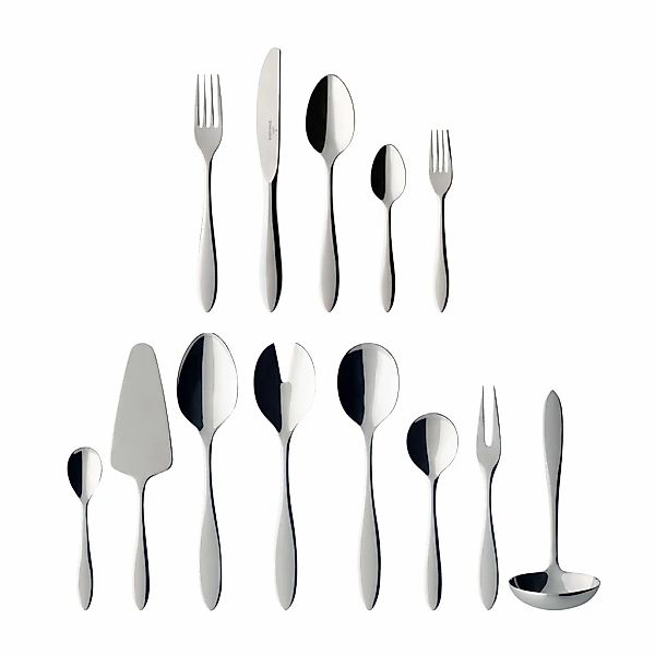 Villeroy & Boch Besteck-Set "Tafelbesteck Arthur 68er Set silber" günstig online kaufen