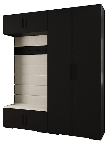 ABIKS MÖBEL Kompaktgarderobe INOVA 3 SATZ günstig online kaufen