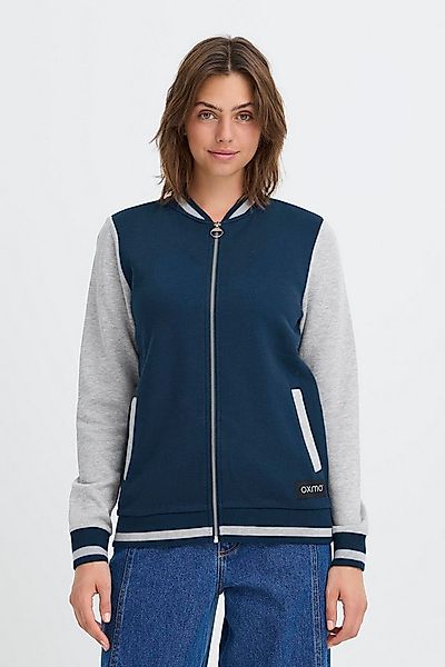 OXMO Sweatjacke OXOnana Lässige Sweatjacke im College-Style günstig online kaufen