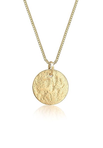 Elli Kette mit Anhänger Plättchen Organic günstig online kaufen