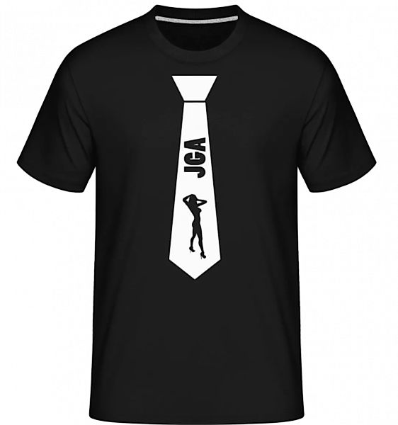 Krawatte JGA Stripperin · Shirtinator Männer T-Shirt günstig online kaufen