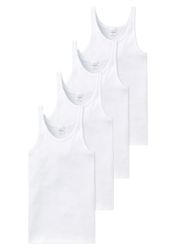 Schiesser Unterhemd 4er Pack Cotton Essentials günstig online kaufen