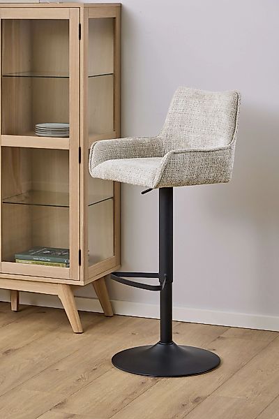 ACTONA GROUP Barhocker "Eddie, Thekenhocker, Barstuhl mit Rückenlehne und F günstig online kaufen