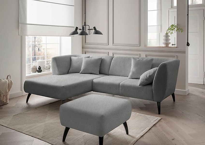 Home affaire Ecksofa »Colori Polstermöbel mit zeitlos eleganter Rückenführu günstig online kaufen