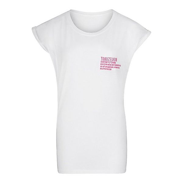 shopandmarry T-Shirt T-Shirt “Trauzeugin” günstig online kaufen