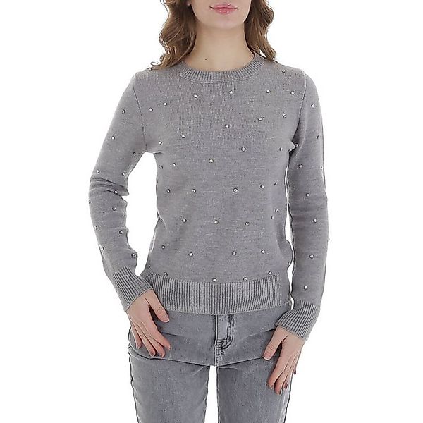 Ital-Design Strickpullover Damen Freizeit (88578856) Strass günstig online kaufen