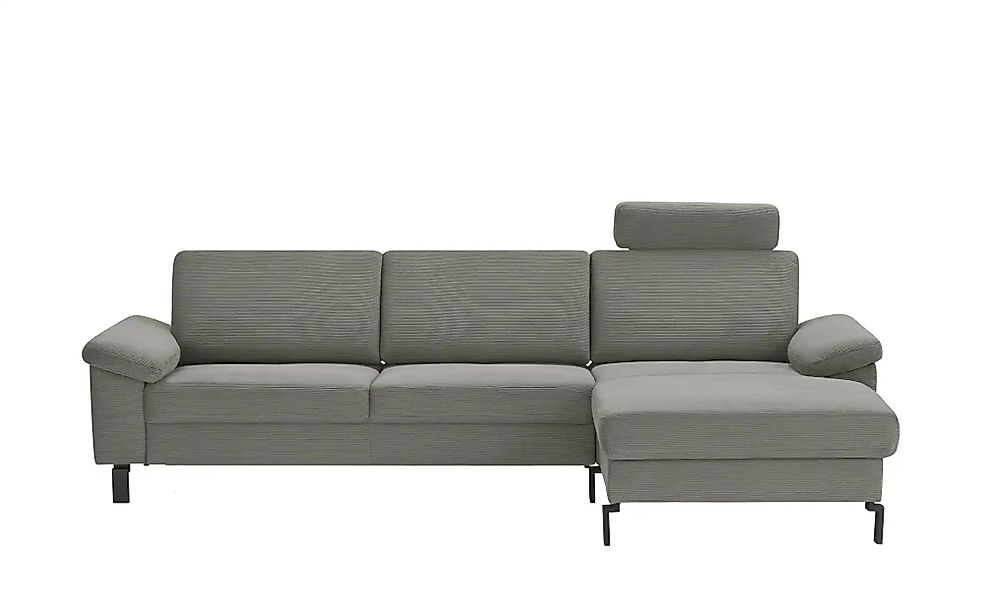 Max Schelling Ecksofa Feincord Maximum Move ¦ grau ¦ Maße (cm): B: 284 H: 8 günstig online kaufen