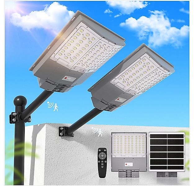 Rhein Beleuchtung LED Solarleuchte 1000W Solarlampen für Außen – Solar Stra günstig online kaufen