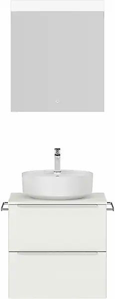 nobilia® Badmöbel-Set »Alvene« vormontiert, mit Soft-Close, 2 Stk. tlg. günstig online kaufen