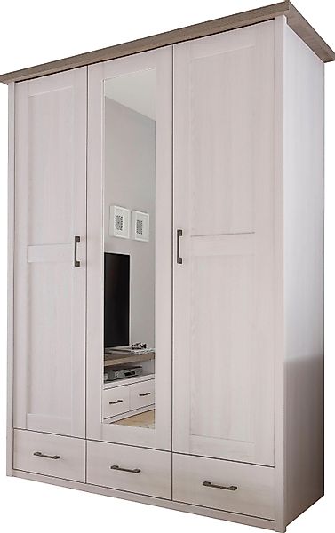 Begabino Kleiderschrank Luca Schrank Garderobe Landhaus günstig online kaufen