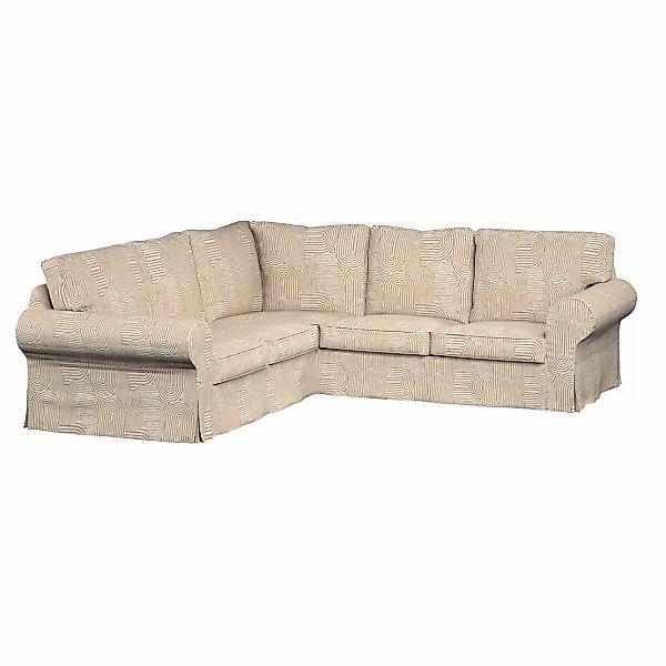 Bezug für Ektorp Ecksofa, beige-ecru, Sofahusse für Ektorp Ecksofa, Cosy Ho günstig online kaufen