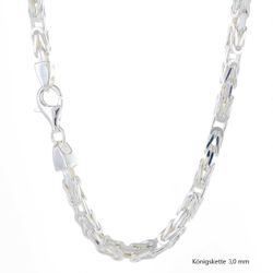HOPLO Königskette Silberkette Königskette Länge 21cm günstig online kaufen