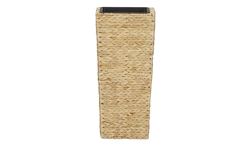 HOME STORY Blumentopf hoch   ¦ braun ¦ Wasserhyazinthe,Kunststoff ¦ Maße (c günstig online kaufen