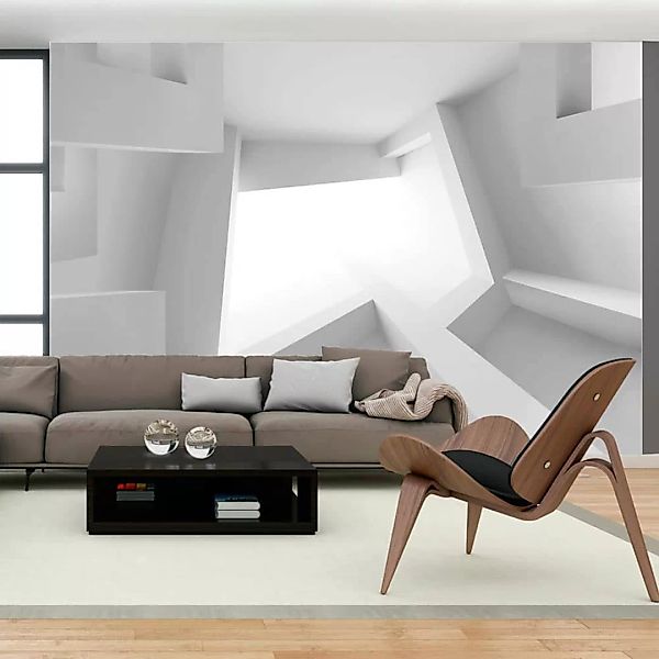 Selbstklebende Fototapete - White room günstig online kaufen