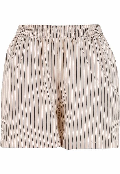 URBAN CLASSICS Shorts "Urban Classics Damen Ladies Striped Shorts" günstig online kaufen