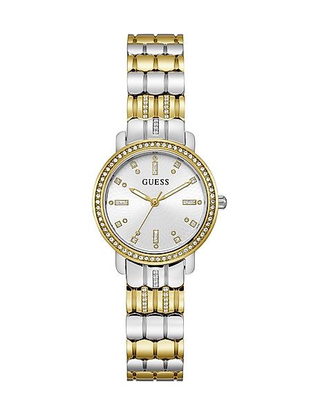 Guess Quarzuhr HAYLEY, (1-tlg), Quarz-Analoguhr günstig online kaufen