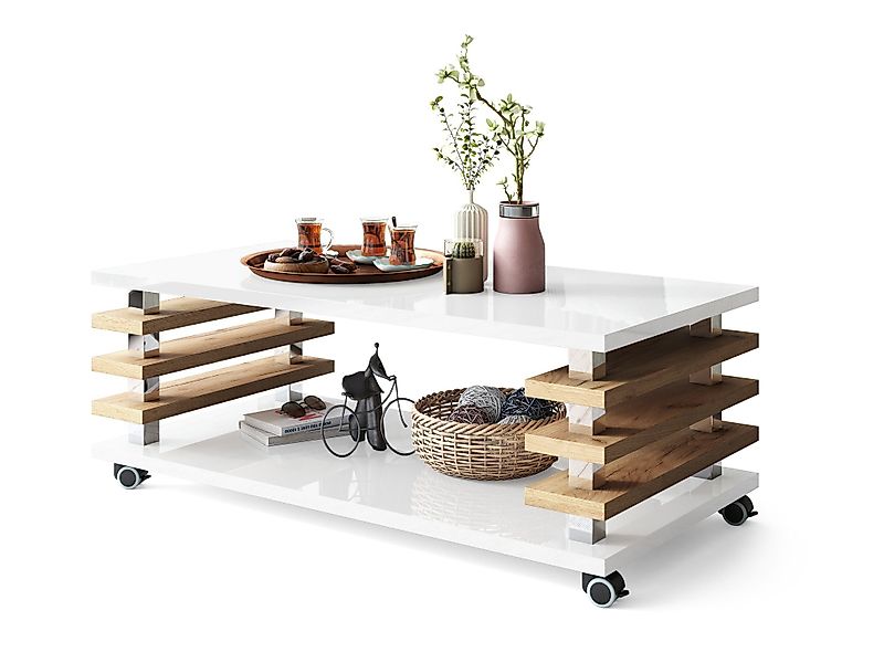 designimpex Couchtisch DC-3 Design Wohnzimmertisch Tisch günstig online kaufen