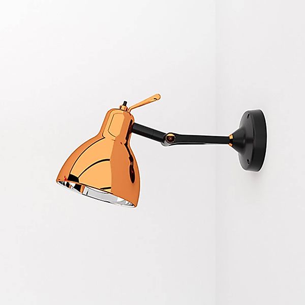 Rotaliana Luxy H0 Glam Wandlampe schwarz/kupfer günstig online kaufen