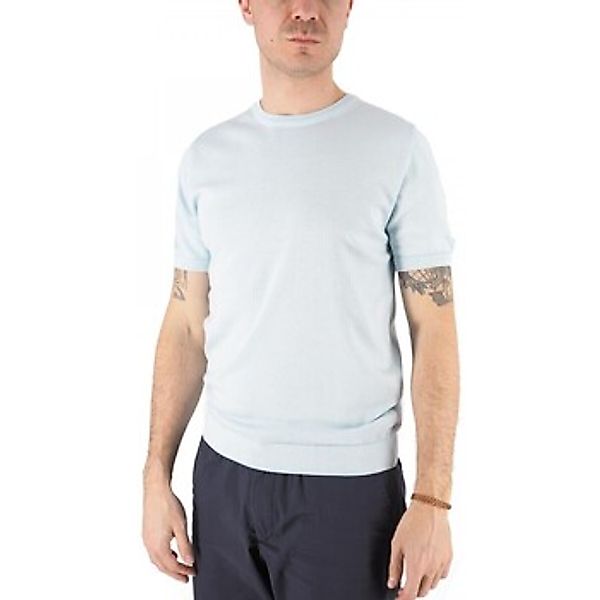 Devid Label  T-Shirts & Poloshirts Monterosso Avio T-Shirt günstig online kaufen