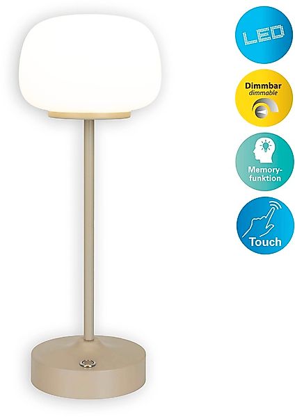 näve LED Tischleuchte »Pina«, 1 flammig, Leuchtmittel LED-Modul   LED wechs günstig online kaufen