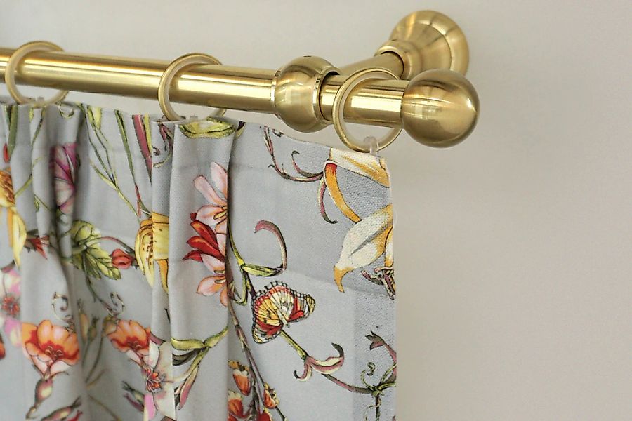 GARESA Gardinenstange "ANDREA" Ø 20 mm 1 läufig-läufig Wunschmaßlänge;Träge günstig online kaufen