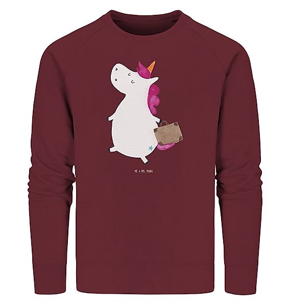 Mr. & Mrs. Panda Longpullover Einhorn Koffer Größe S - Burgundy - Geschenk, günstig online kaufen