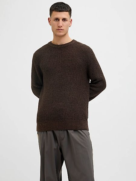 Jack & Jones Strickpullover "JJGLOBAL KNIT CREW NECK" günstig online kaufen