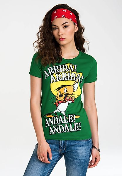 LOGOSHIRT T-Shirt "Looney Tunes – Arriba Andale", mit lizenzierten Original günstig online kaufen