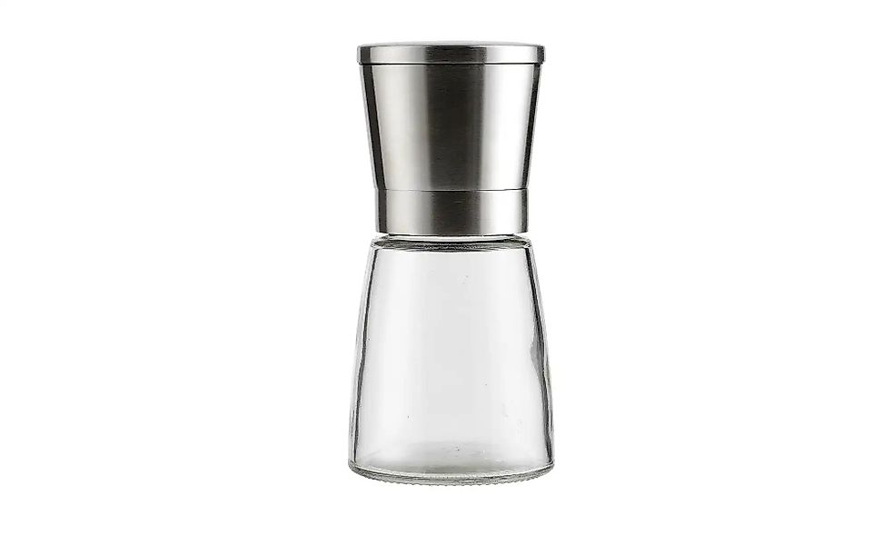 KHG Salz- oder Pfeffermühle  KHG ¦ silber ¦ Edelstahl,Glas ¦ Maße (cm): H: günstig online kaufen