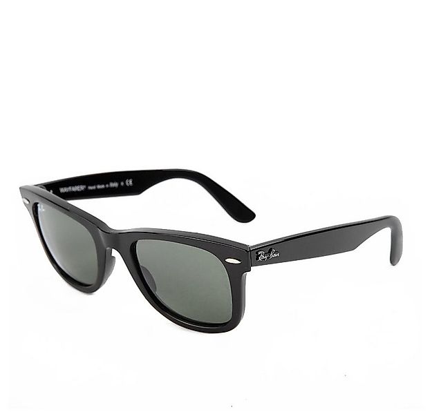 Ray-Ban Sonnenbrille Ray-Ban Wayfarer RB2140 901 Black Green günstig online kaufen