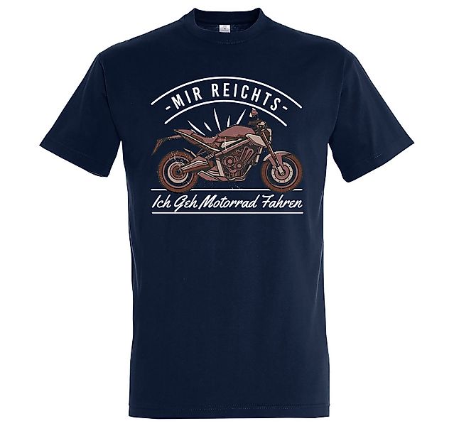 Youth Designz T-Shirt Ich Geh Motorrad Fahren Herren Shirt mit lustigem Fro günstig online kaufen