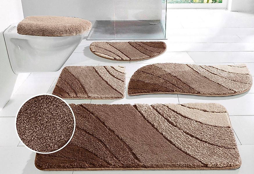my home Badematte Josie, Badvorleger, Badezimmer günstig online kaufen