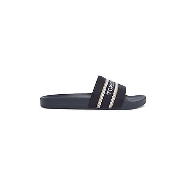 Tommy Hilfiger  Zehensandalen HILFIGER POOLSLIDE WITHWEBBING günstig online kaufen