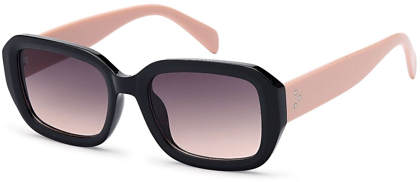 styleBREAKER Sonnenbrille Retro Sonnenbrille Breiter Rahmen günstig online kaufen