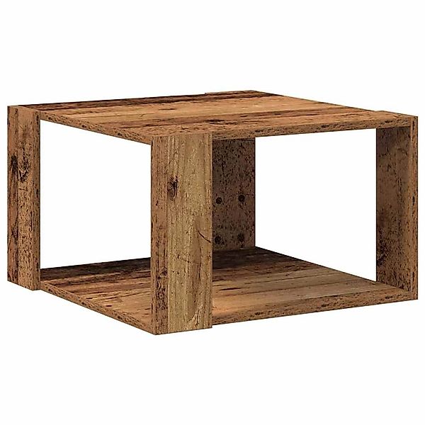 vidaXL Couchtisch Altholz 51,5 x 51,5 x 30 cm Holzwerkstoff 869215 günstig online kaufen