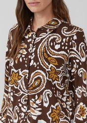 s.Oliver Langarmshirt Hemdbluse aus Jersey günstig online kaufen