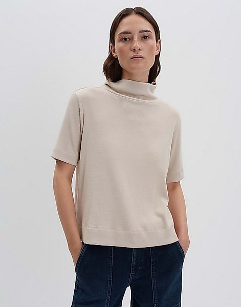 someday Kurzarmshirt KEBBIE Regular mit feiner Rippstruktur lockere Passfor günstig online kaufen