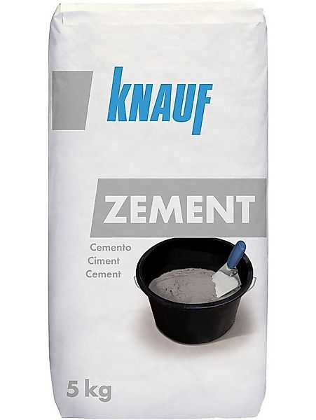 KNAUF Zement Knauf Zement grau, 5 kg günstig online kaufen