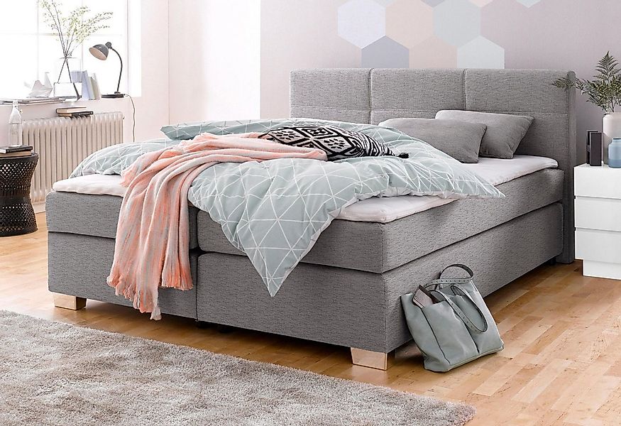 Jockenhöfer Gruppe Boxspringbett Evita, inkl. Topper und Kissen, erhältlich günstig online kaufen
