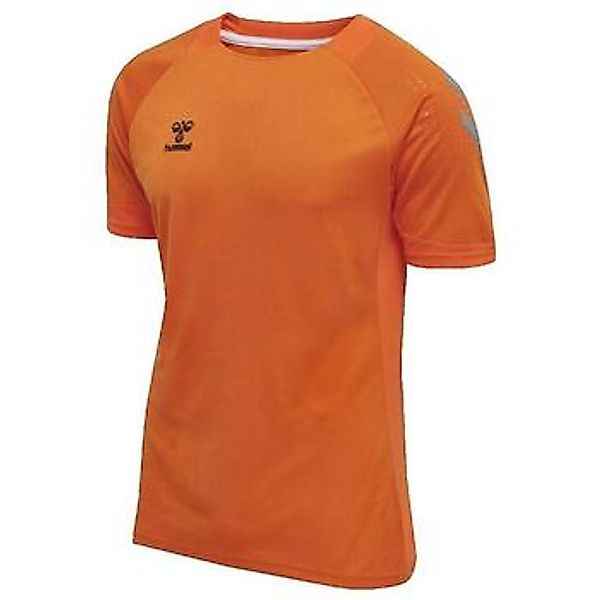 hummel  T-Shirt T-shirt  hmlLEAD S/S POLY JERSEY orange günstig online kaufen