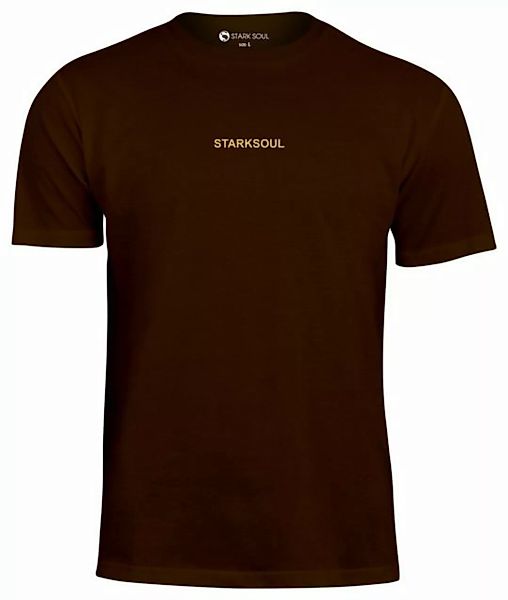 Stark Soul® T-Shirt T-Shirt Embossed - Baumwolle, Kurzarm günstig online kaufen