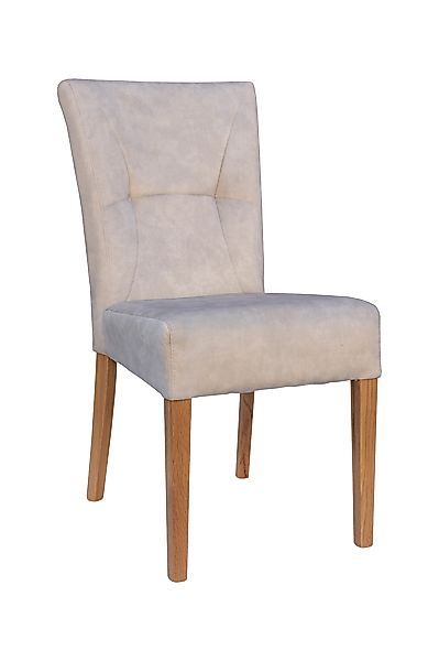 Home affaire 4-Fußstuhl "Henry", (Set), 2 St., Samtvelours, Sitz und Rücken günstig online kaufen